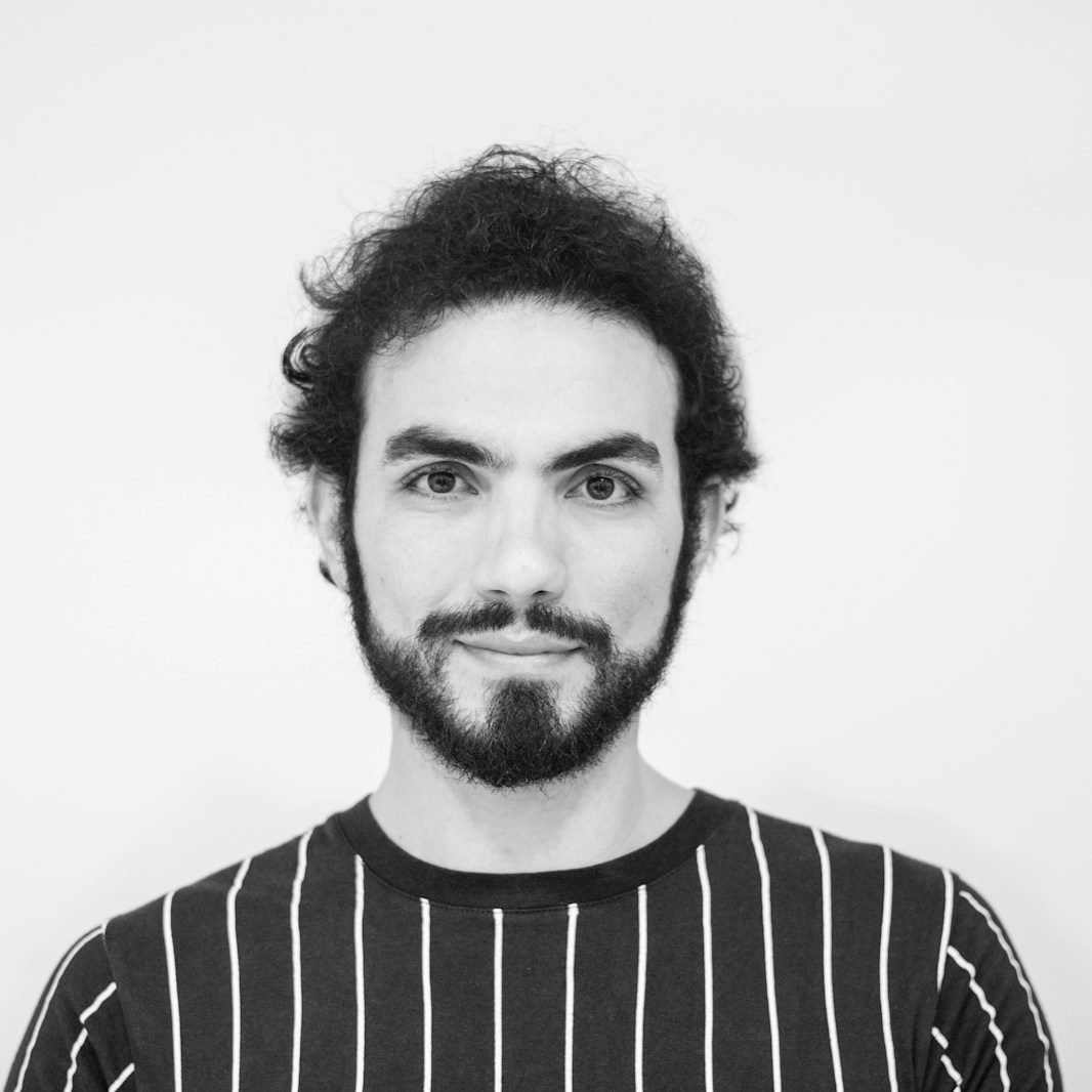 grayscale photo of man